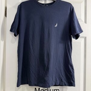 Nautica Dark Blue Men's Short Sleeve Tee
